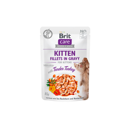 Brit Care Pouch Cat Kitten Fillets