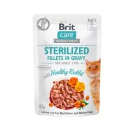 Brit Care Pouch Cat Alimento Sterilized Rabbit 85gr 39955 2,290.00