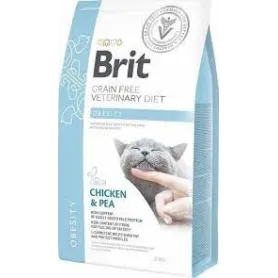 Brit Veterinary Diet Gato Obesity 2 kilos