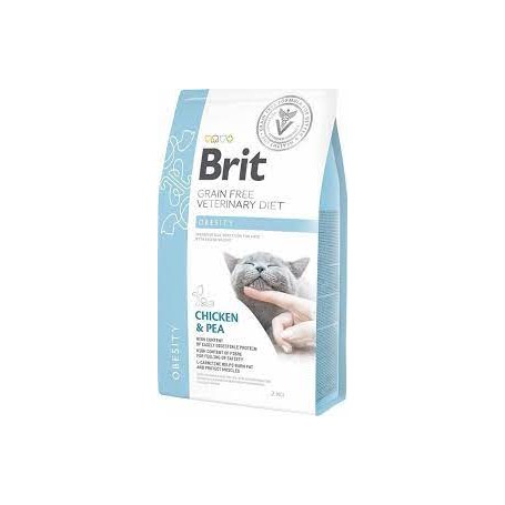 Brit Veterinary Diet Cat Obesity 2 kilos