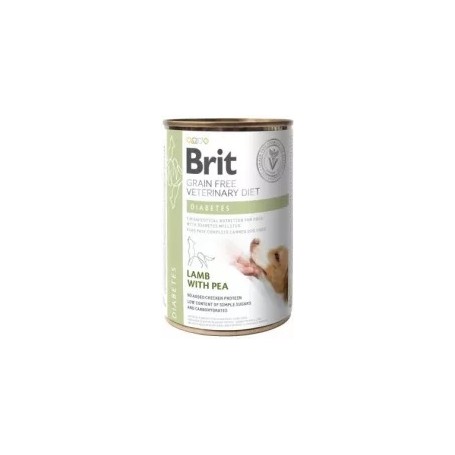 Alimento Humedo Brit Veterinary Diabetes 400 grs
