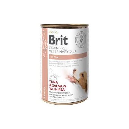 Alimento Humedo Brit Veterinary Renal 400 grs