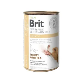 Alimento Humedo Brit Veterinary Hepatic 400 grs 40055 4,990.00