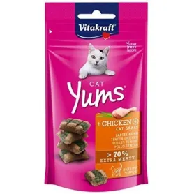 Golosina Vitakraft Gato Yums Pollo y Cat Grass 40070 2,990.00