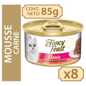 Pack Fancy Feast Mousse Carne 8 unidades 38249 13,980.00