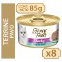 Pack Fancy Feast Terrine Pavo 8 unidades