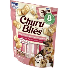 Golosinas Churu Bites Receta de Pollo y Salmon 40145 7,990.00