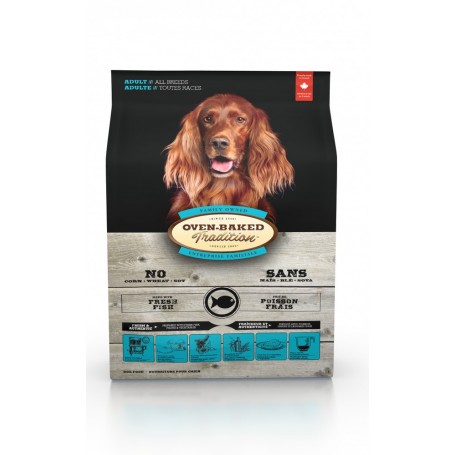 Oven Baked Perro Adulto Todas las Razas Pescado 11.34kg