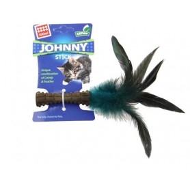 Juguete Johnny Stick Catnip Feather