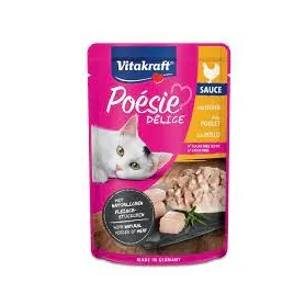 Sobre Vitakraft Poesie Delice Pollo 85grs