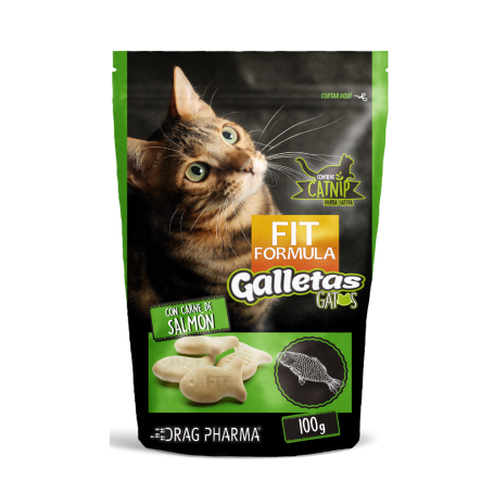 Galleta Fit Snack Gato con Salmon