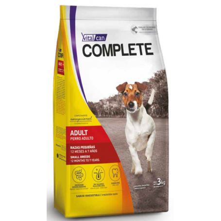 Vitalcan Complete Perro Adulto Raza Pequeña 3 Kg