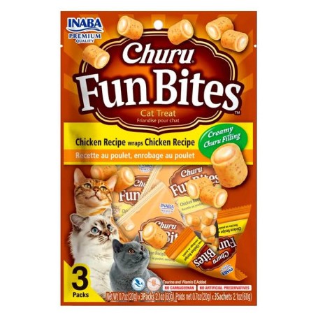 Churu Fun Bites Pollo para Gatos