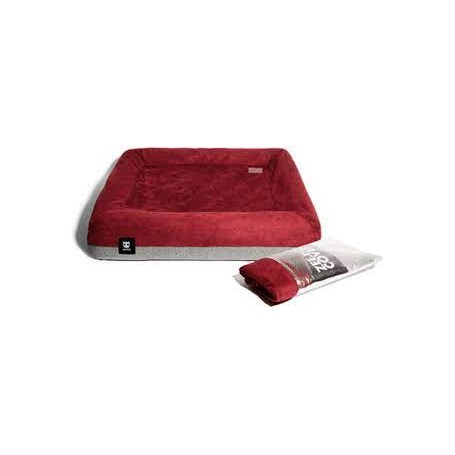 Funda Cama Zeebed Burgundy Grey Small