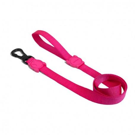 Correa Zeedog Pink Led Leash Extra Small