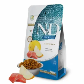 N&D Prime Feline Salmon Castrados 1,5kg 40683 18,090.00