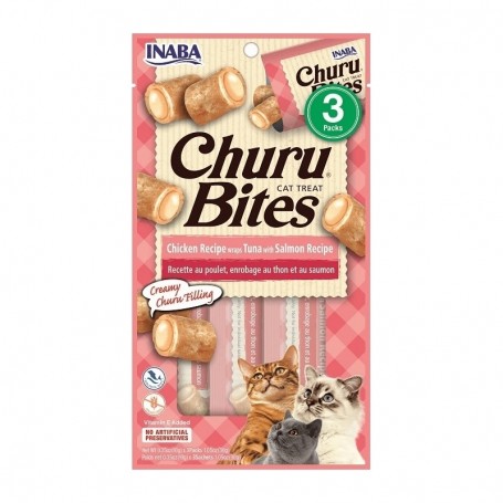 Churu Gato Bites Pollo wraps Atun y Salmon