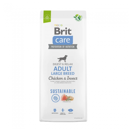 Brit Care Sustainable Adult Large Chicken and Insect 3 kg