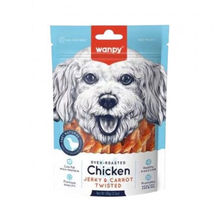 Golosina Wanpy Perro Jerky and Carrot Sticks