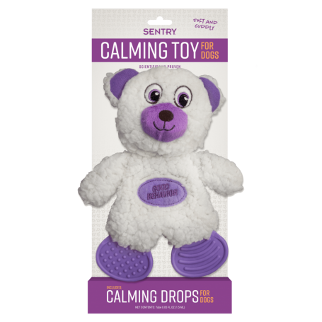 Juguete Peluche Oso con Calming para Perros Sentry