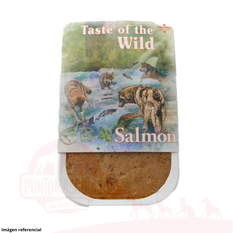 Pack 7 Alimento húmedo Taste Of The Wild Tray Tow Salmon 40892 31,9