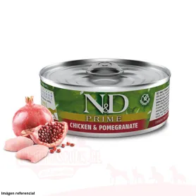 N&D Humedo Gato Pollo y Granada 80 grs 39190 1,860.00