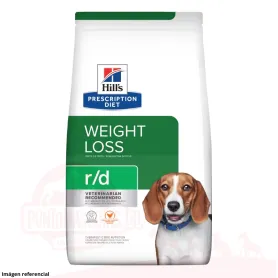 Hills Prescription Diet r/d alimento para perro control de peso 3.9...