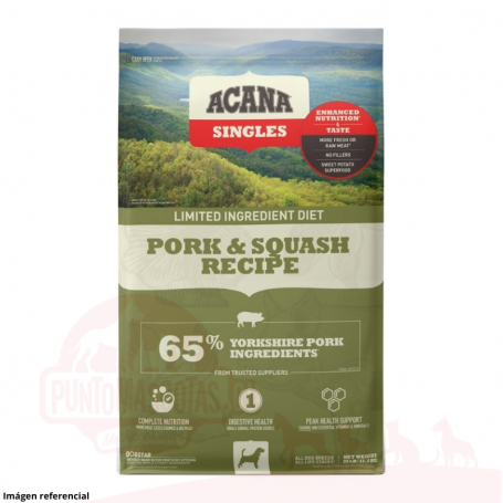 Acana pork shop and squash