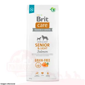 Brit Care Libre de Granos Senior & Light Salmon 12 kg 35380 70,990.00