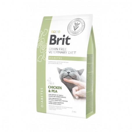 Brit Veterinary Diet Cat Diabetes 2 kilos