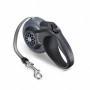 Correa Retrac ABS Perro Mimo M 5 Mt 25kg Gris