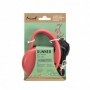 Correa Retráctil Perro Mimo P 3m 8kg Roja