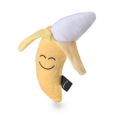 Juguete Gato Mimo Platano Peluche Catnip 14cm