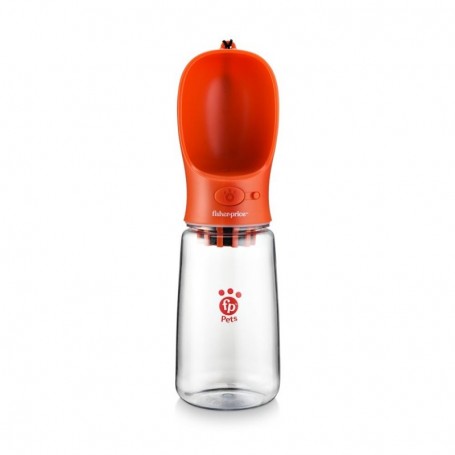 Botella Agua Perro Fisher Price Filtro  550Ml Roja