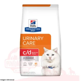 Hills Prescription Diet c/d Stress alimento para gato cuidado urina...