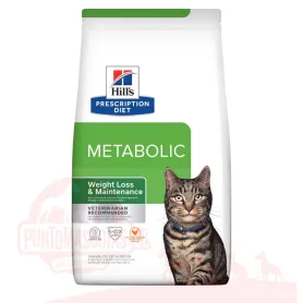 Hills Prescription Diet Metabolic alimento para gato pérdida y mant...