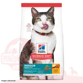 Hills Science Diet Adult 11+, alimento saludable para gato senior m...