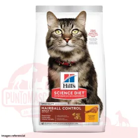 Hills Science Diet Hairball Control 7+, alimento de control de bola...