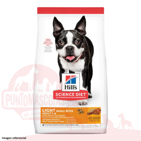 Hills Canine Adulto Light Small Bites 6.8Kg