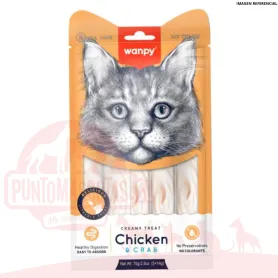 Golosina Gato Wanpy Creamy Chicken & Crab 41063 2,990.00