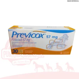 Previcox 57 mg 30 comprimidos 41064 72,990.00
