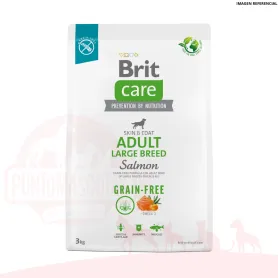 Brit Care Adult Libre de Grano Salmon Razas Grandes 3 kg 36997 21,9...