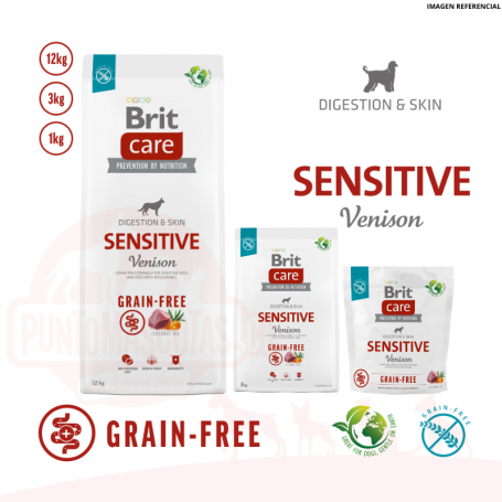 Brit Care Sensitive Venison and Potato 12 kg 36947 79 990.00