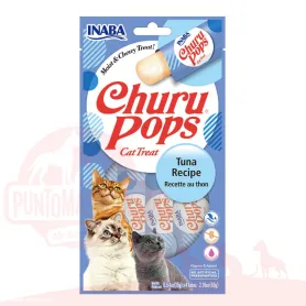Churu Pops de Atún para Gatos 4 unidades tubo