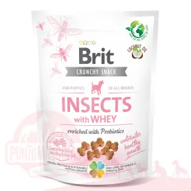Brit Crunchy Puppy Insects con Suero 200g 41122 6,290.00