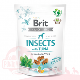 Brit Crunchy Insecto y Atún...