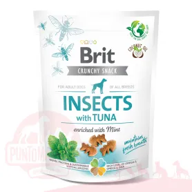 Brit Crunchy Insecto y Atún para Perro Adulto 200g 41126 6,290.00