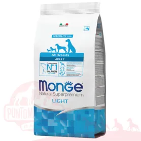 Monge Adulto All Breeds Light 12kg 41129 64,990.00