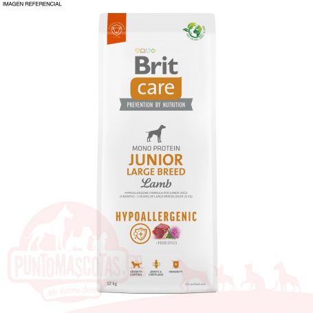 Brit Care Junior Large Cordero y Arroz 12 kg