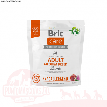 Brit Care Adult Medium Cordero y Arroz 1 kg